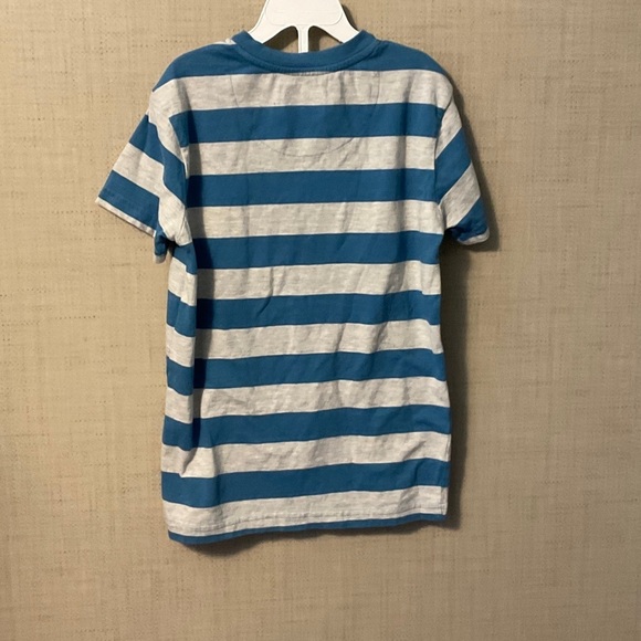 Class Club Blue and White Striped Kids Tee - Picture 2 of 5